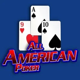 All American Poker game by RTG (Reel Time Gaming) – logo hosted on AllySpin Casino