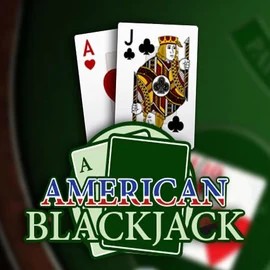 American Blackjack logo by Habanero at AllySpin Casino