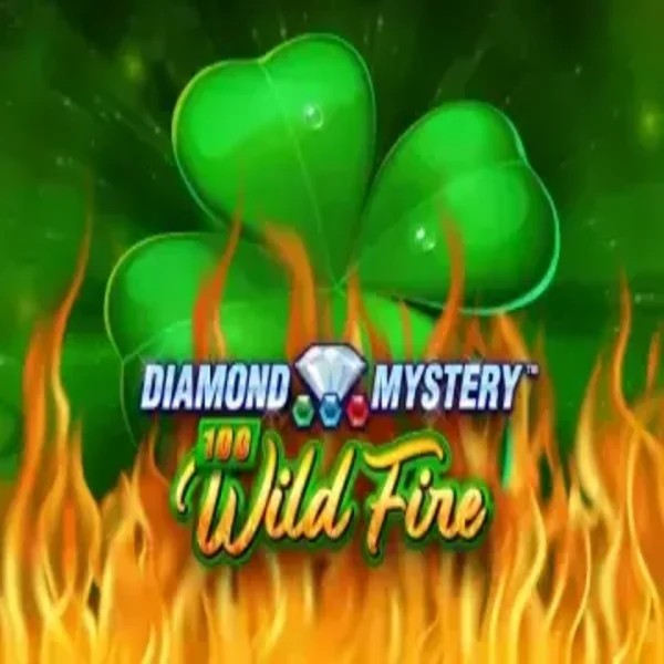 Diamond Mystery 100 Wild Fire game by Greentube – logo hosted on AllySpin Casino