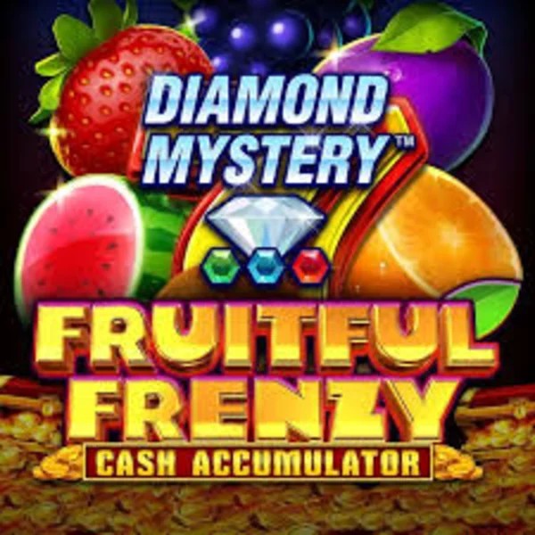 Slots logo of Diamond Mystery Fruitful Frenzy Cash Accumulator from Greentube at AllySpin Casino