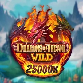Dragons of Arcane Wild slot icon by Foxium, available at AllySpin Casino