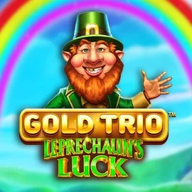 Official Slots logo: Gold Trio Leprechaun's Luck by Playtech at AllySpin Casino