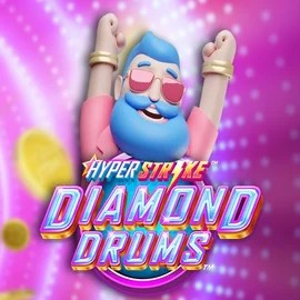 Enjoy Hyper Strike Diamond Drums by Gameburger Studios – logo hosted on allyspincasinoo.ca