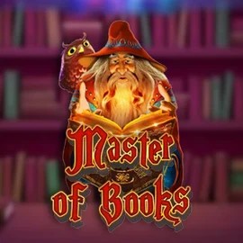Master of Books online game logo by Swintt on allyspincasinoo.ca