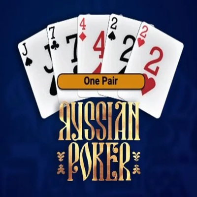 Official Table Games logo: Russian Poker by OneTouch Games at AllySpin Casino
